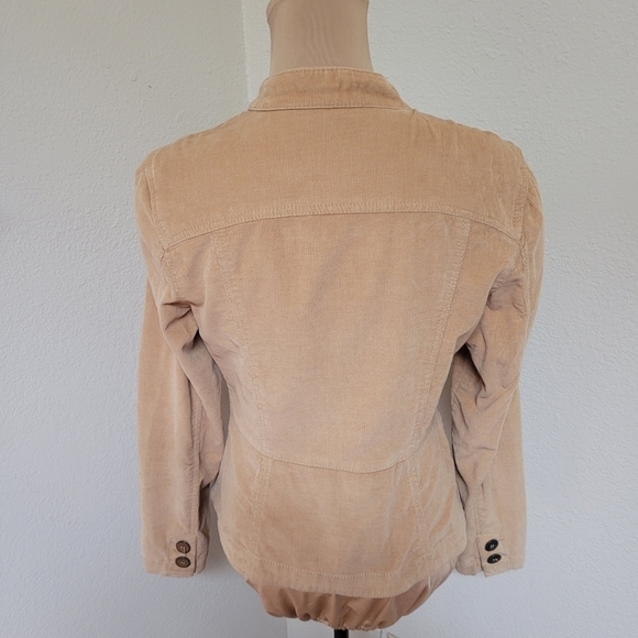 A.M.I. Tan Corduroy Jacket - Picture 4 of 4